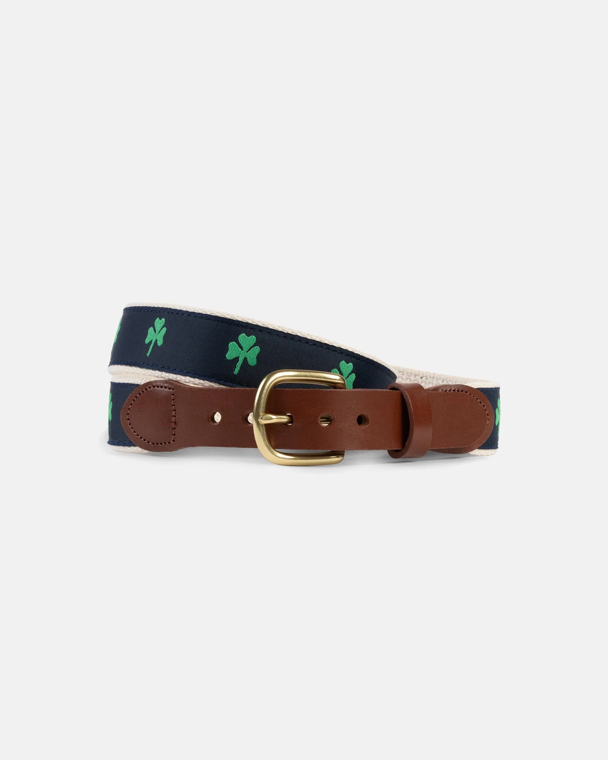 Shamrocks Motif Belt