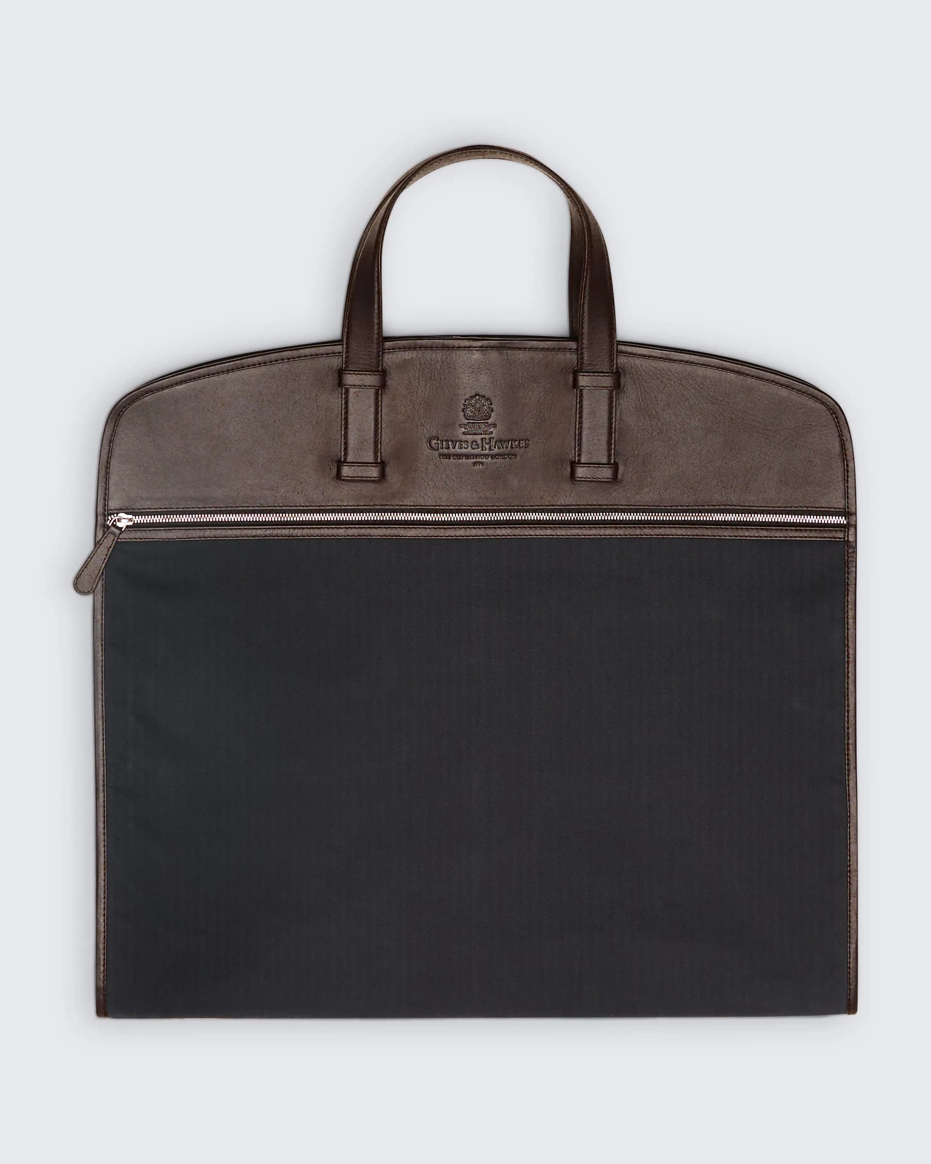 Luxury Leather Trim Suit Cover