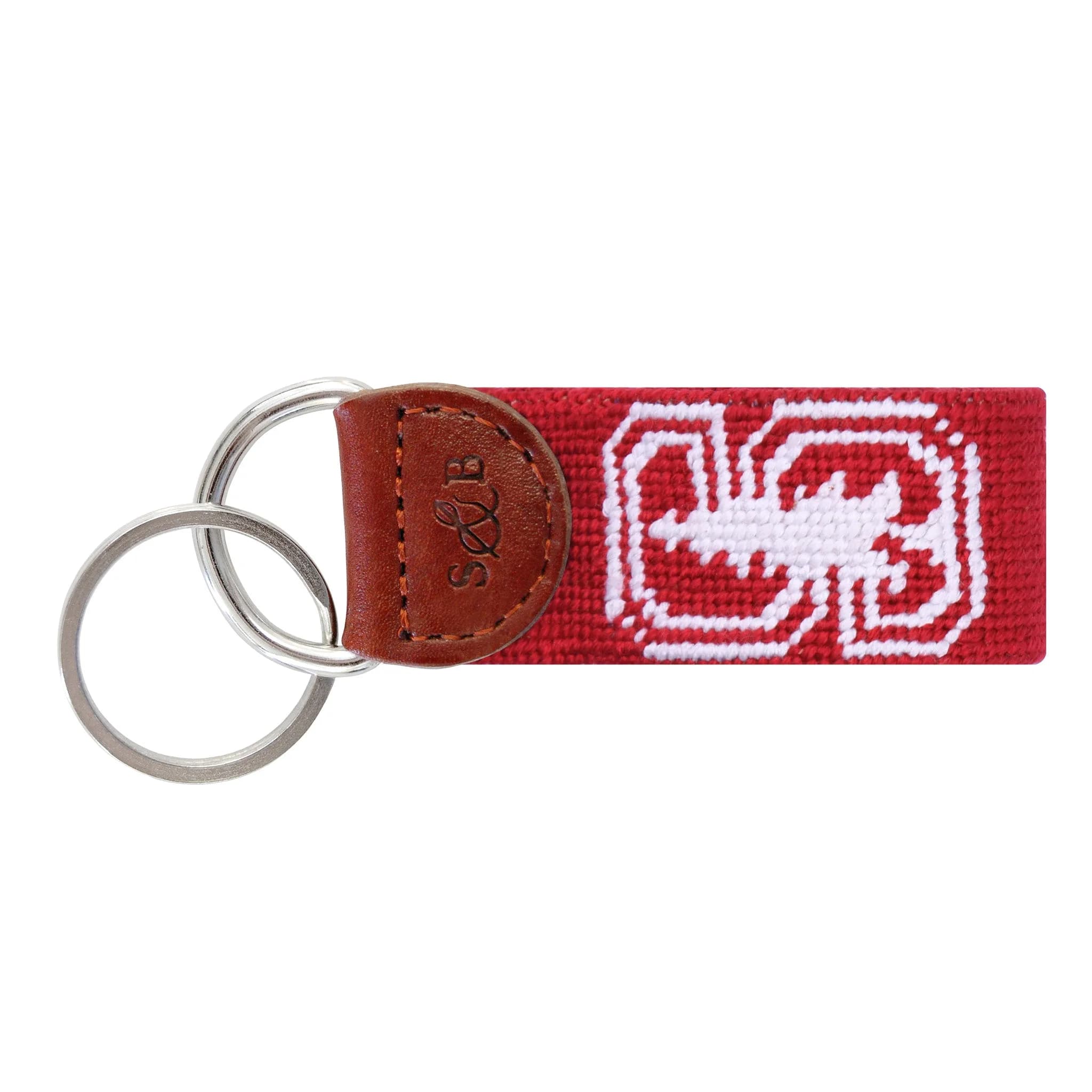 Stanford Key Fob (Light Garnet - White Tree)