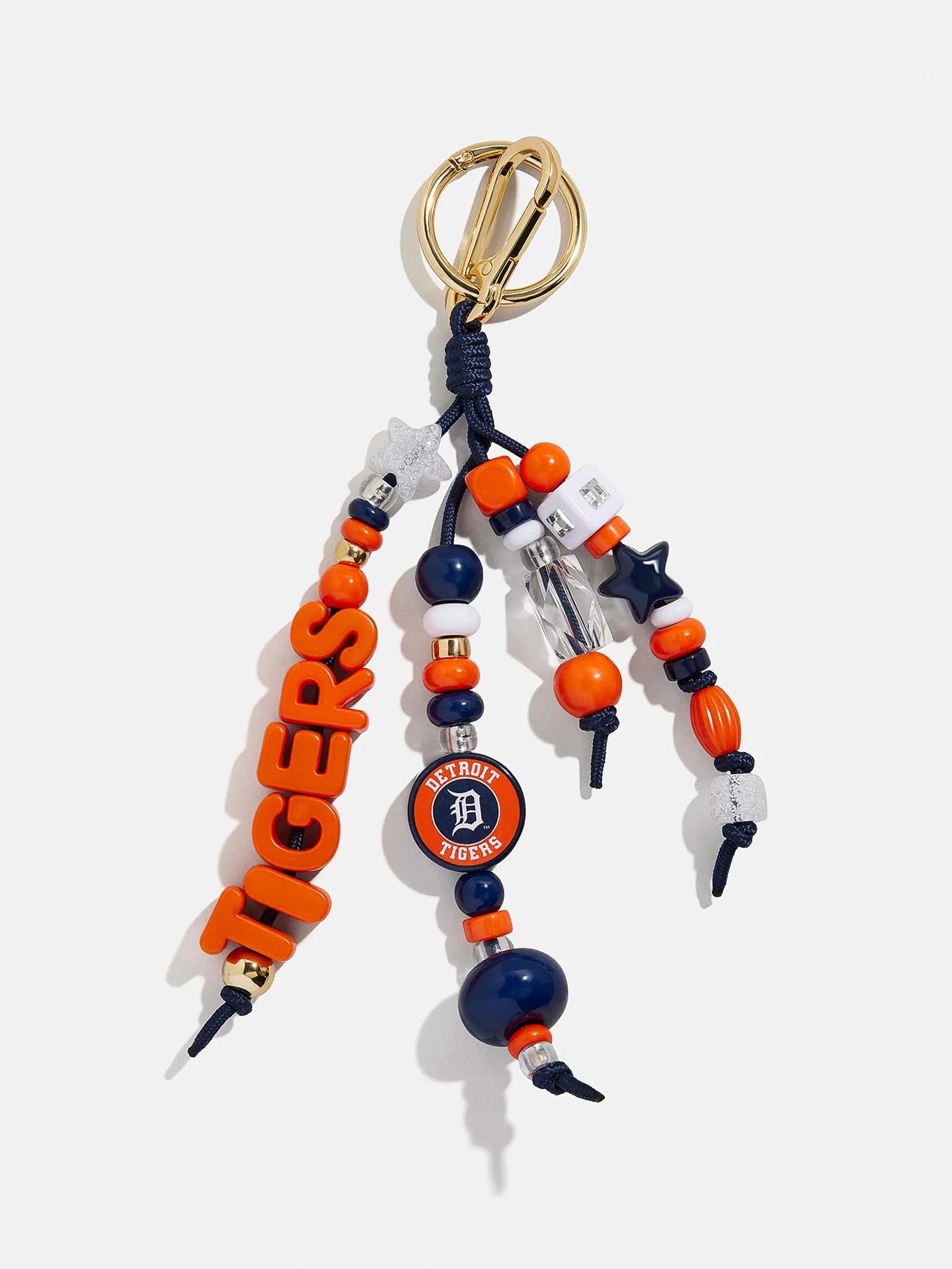 Beaded Bag Charm - Detroit Tigers