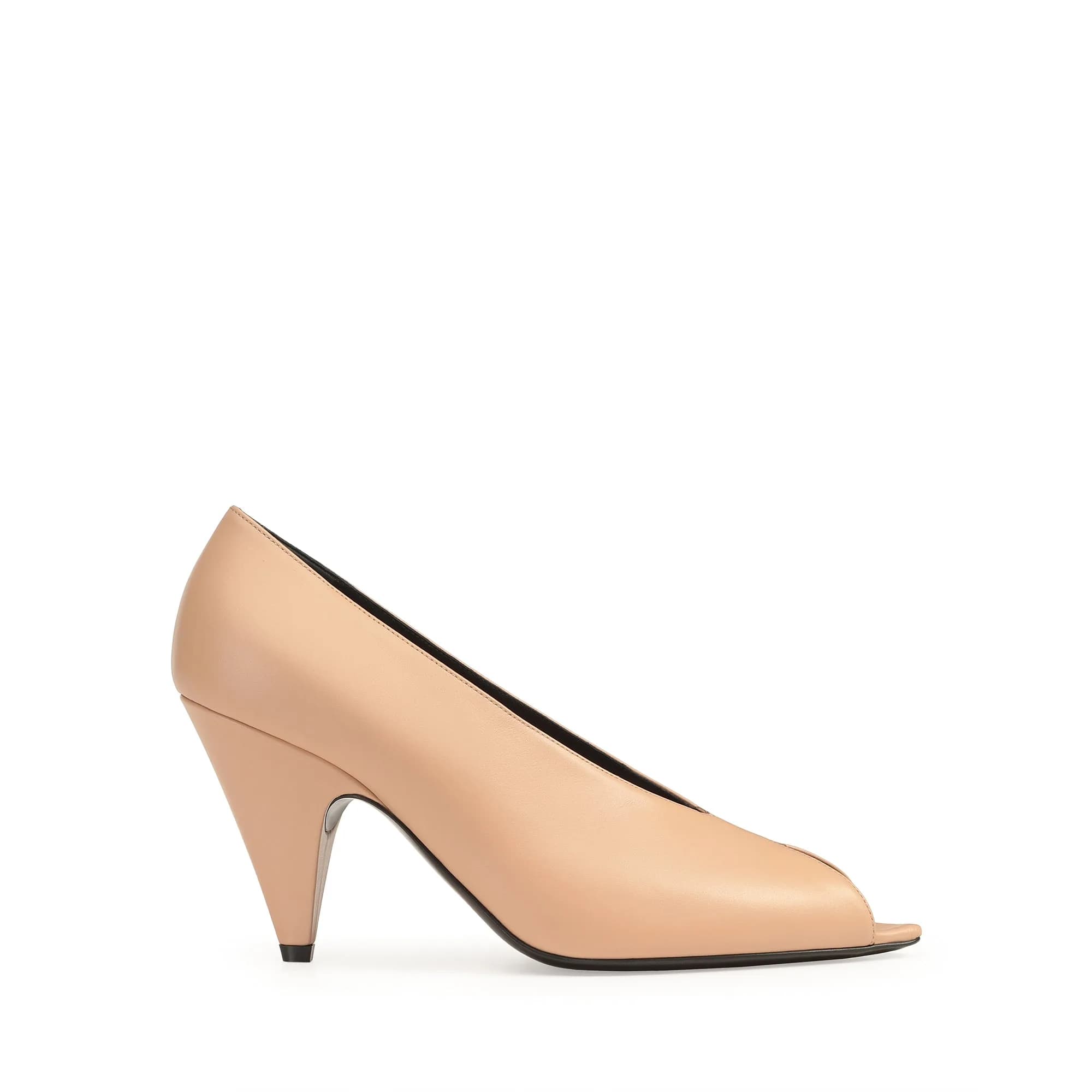 Beak Peep Toe Pump