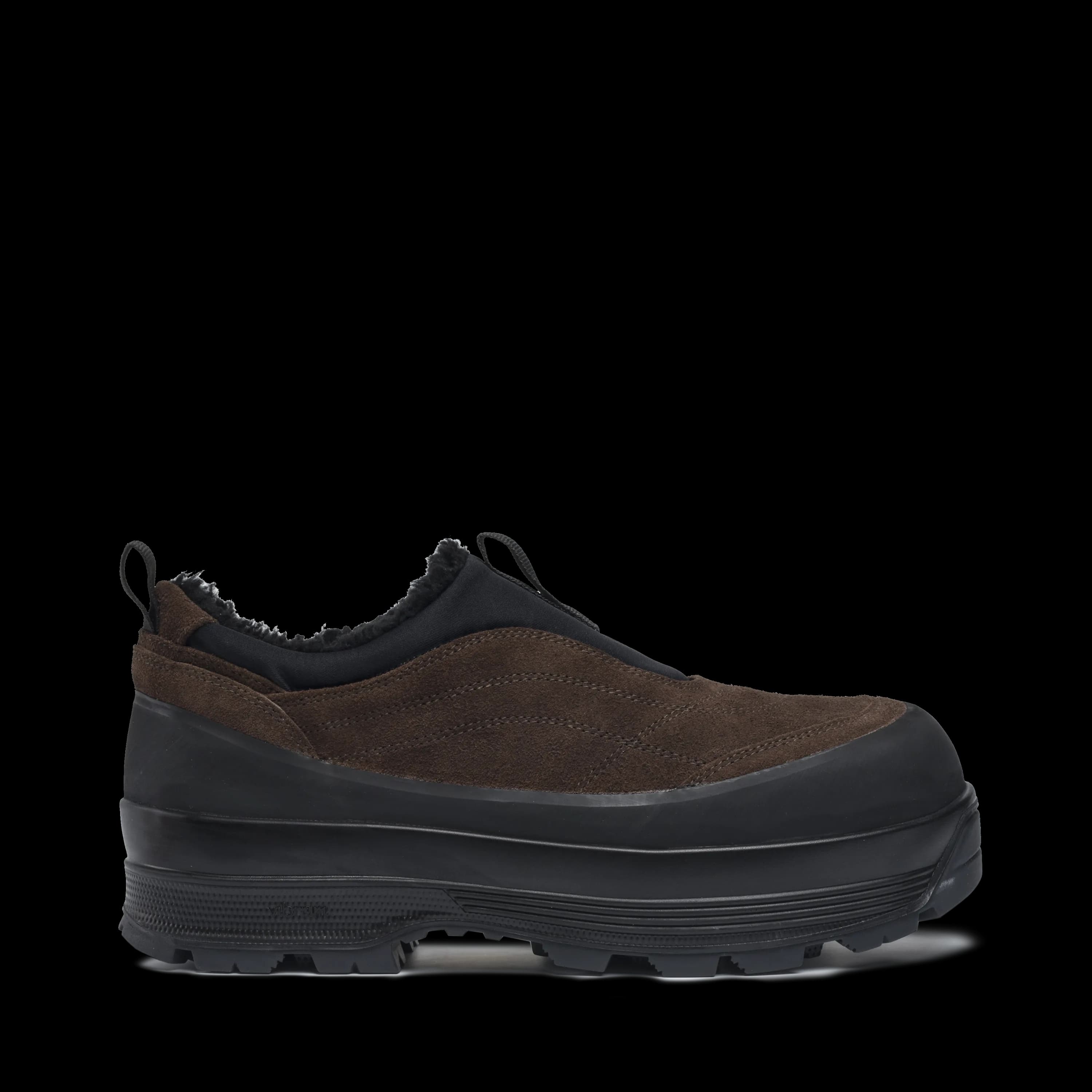 Badia Basso Shearling Bison Suede M