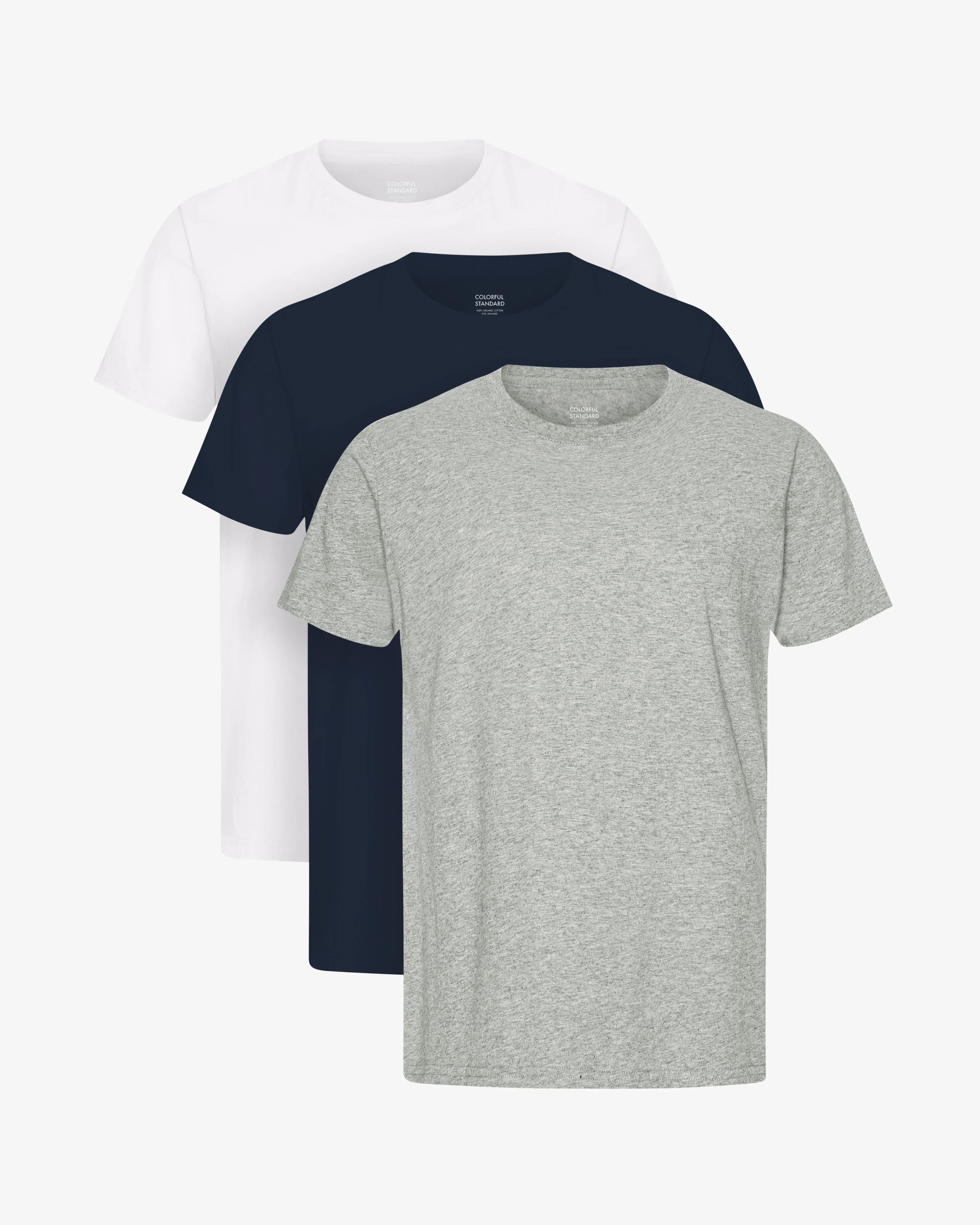 Classic Organic Tee - Mixed 05 (3-Pack)