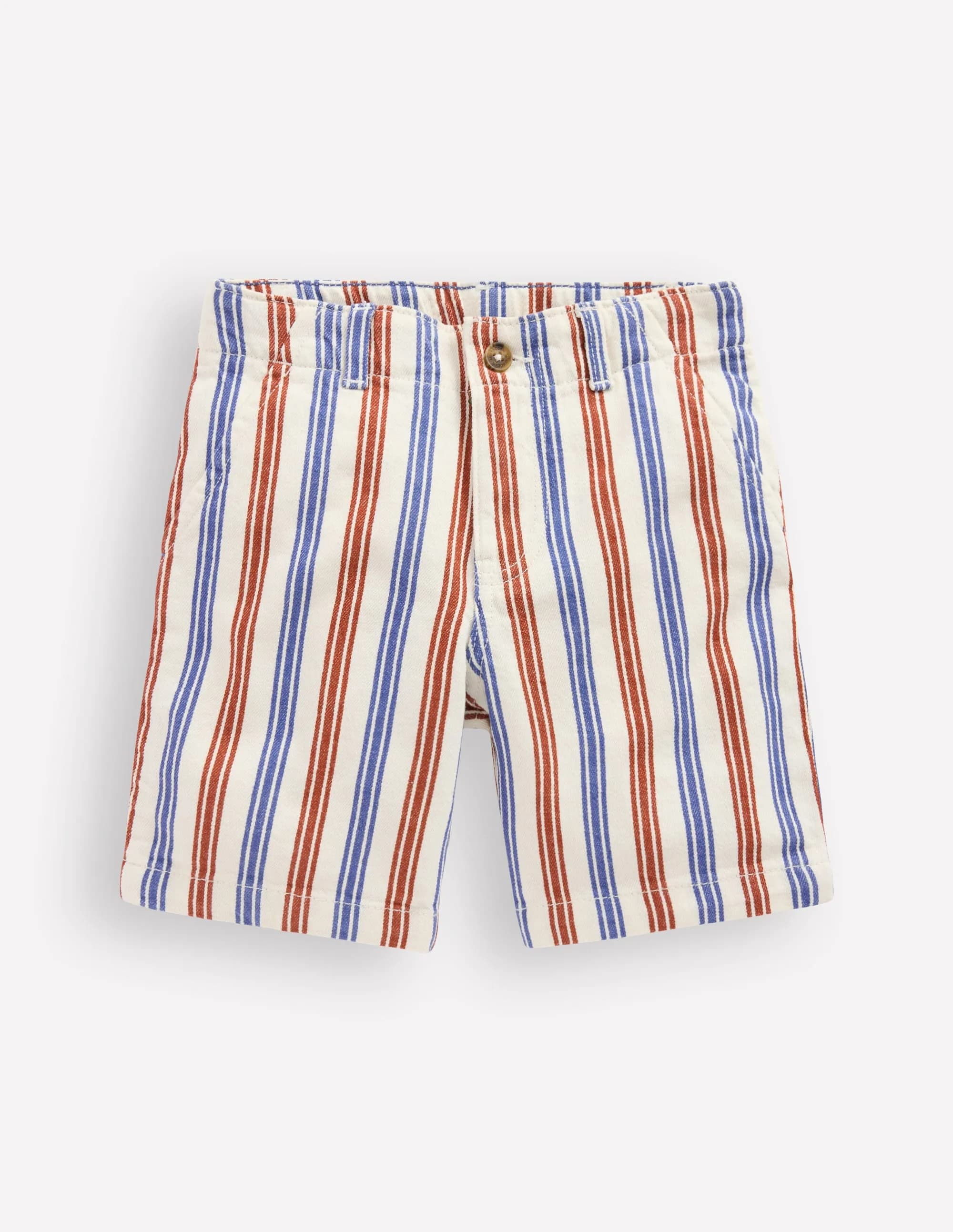Smart Shorts-blue and Red Stripe