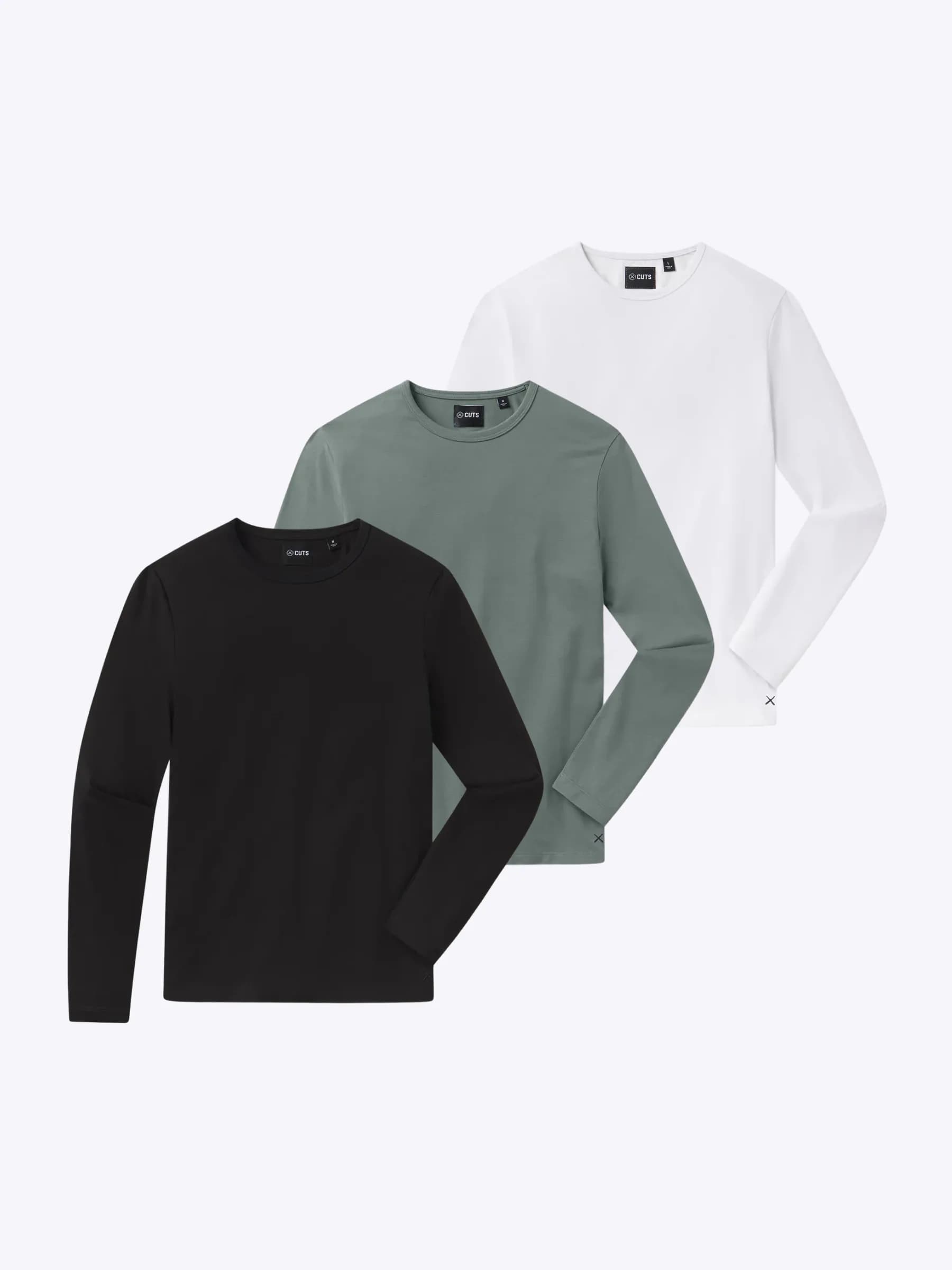 Forever Long Sleeve Tee 3-Pack