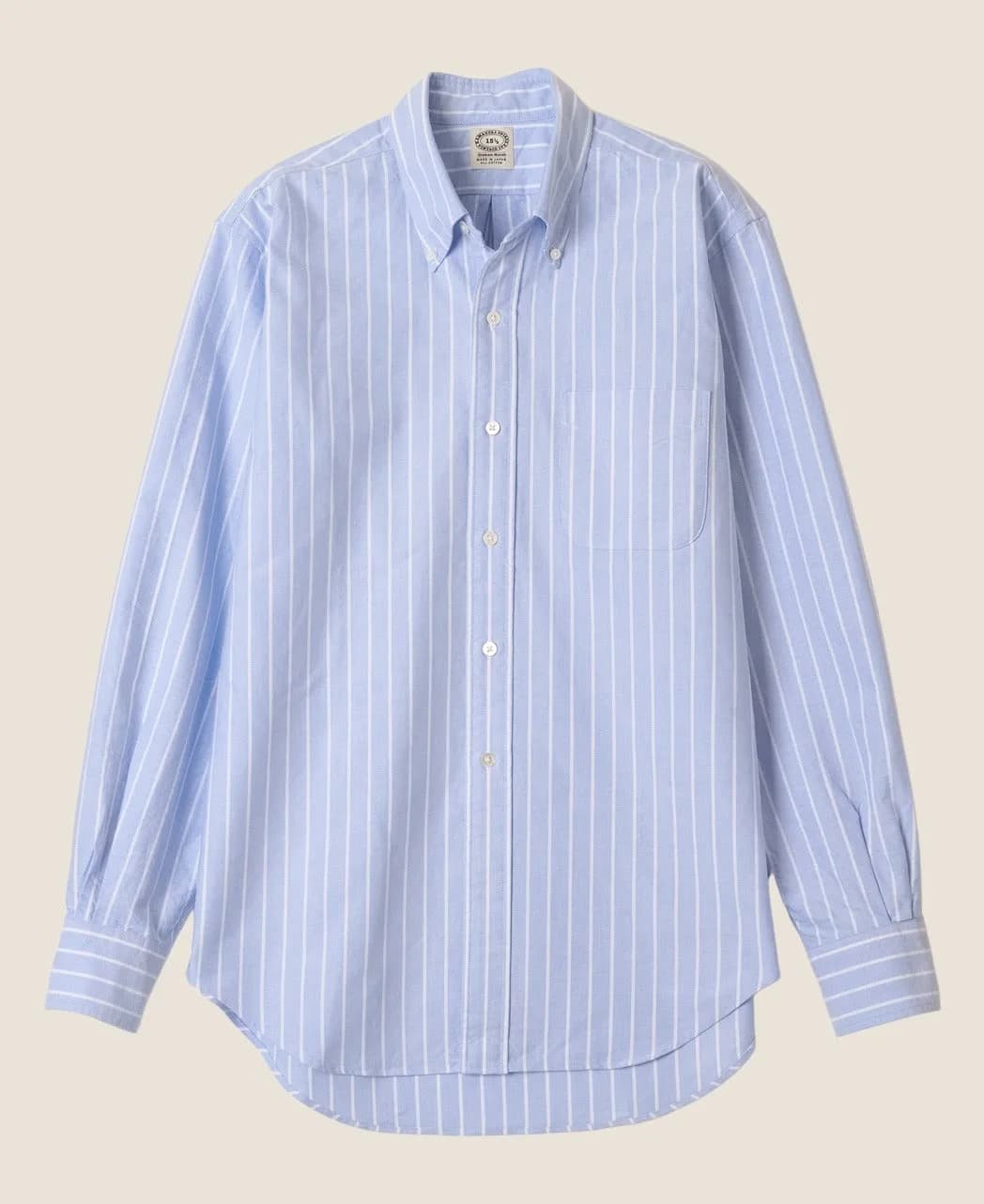 Vintage Ivy Blue Blazer Stripe Oxford Shirt