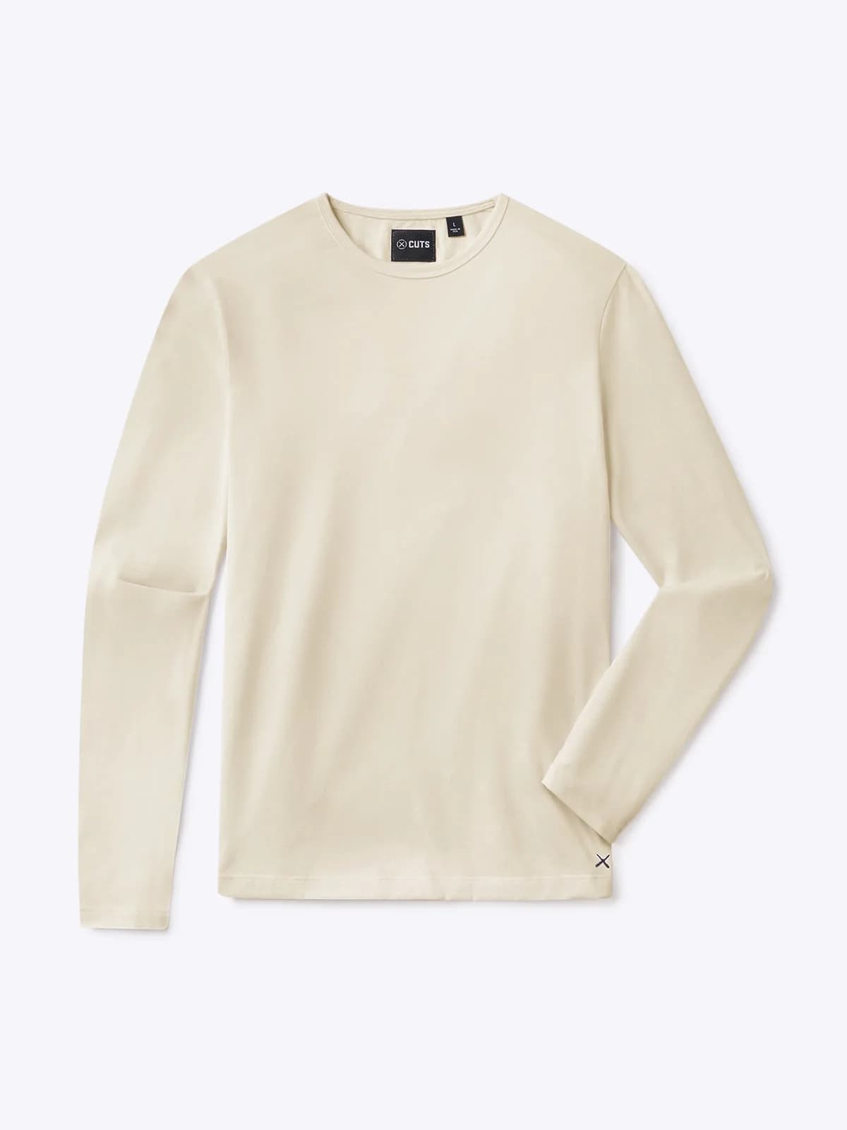 Forever Long Sleeve Classic-Fit Tee | Ivory