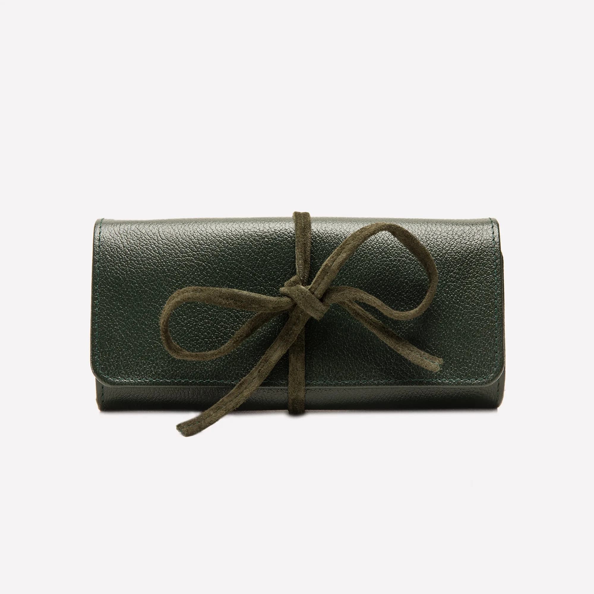 Capra Ecru Large Jewellery Roll