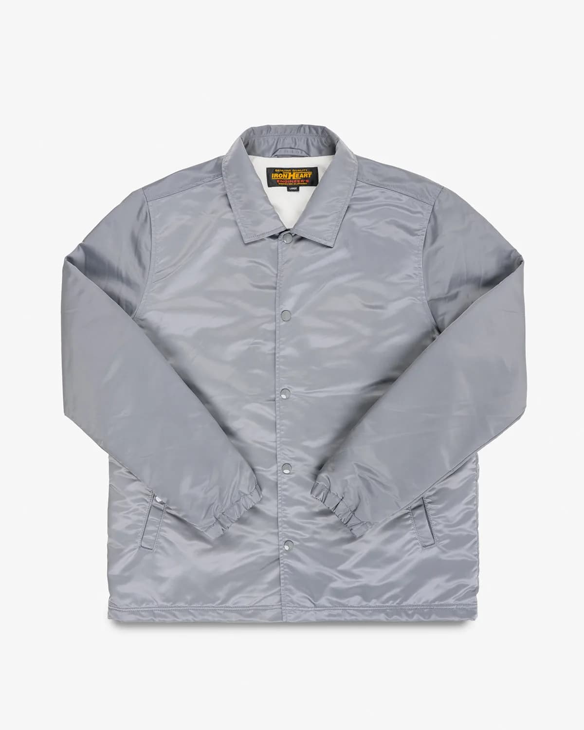 4.8oz Nylon Coach Jacket - Grey