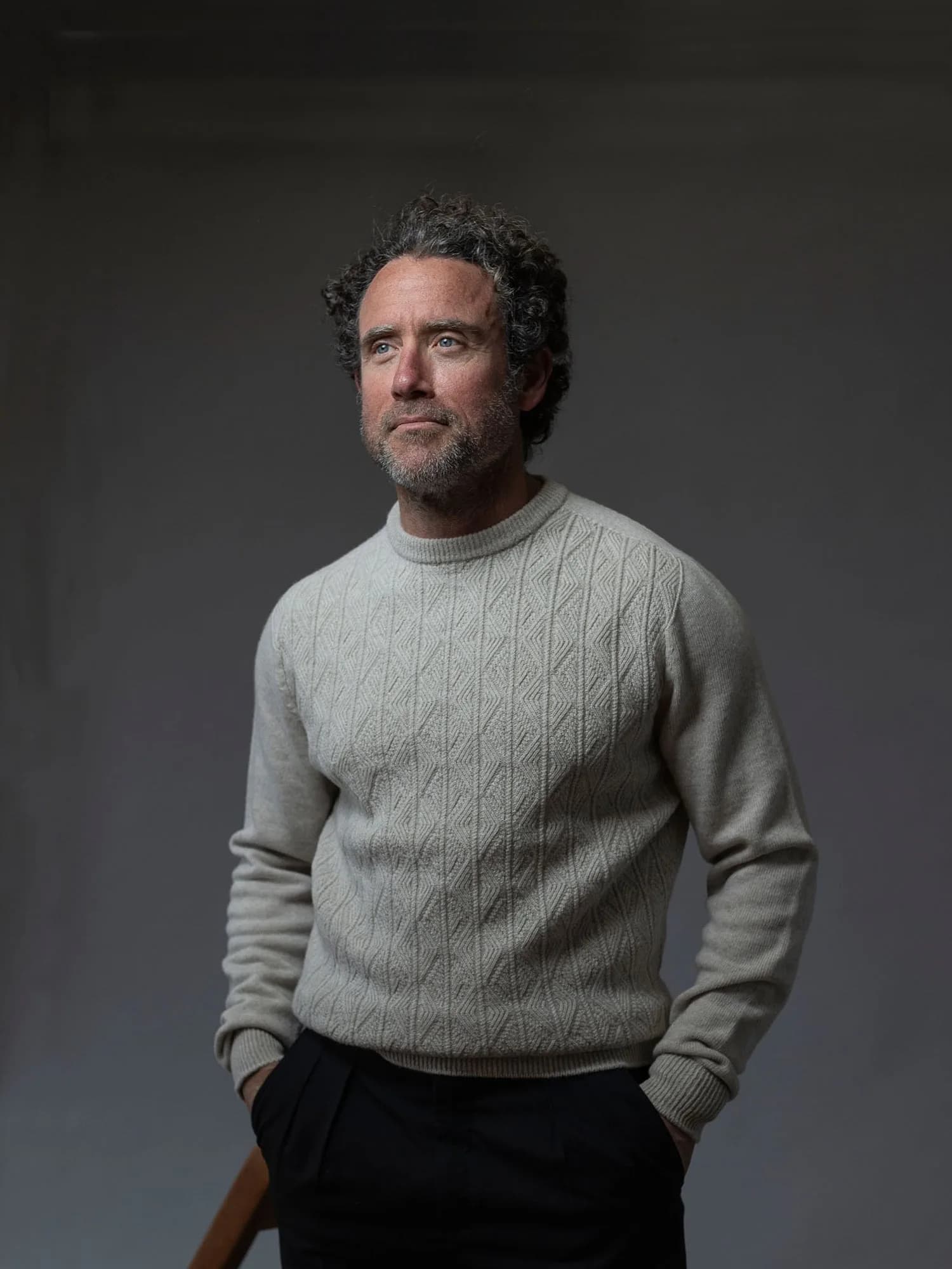 Cashmere Light Aran Sweater