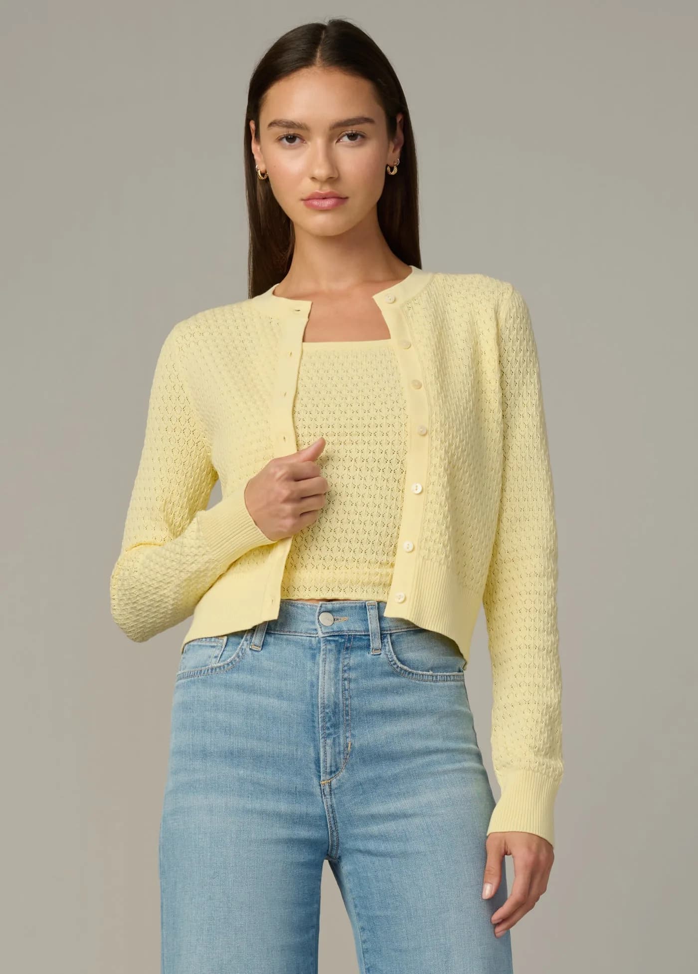 THE POINTELLE DANI CARDIGAN