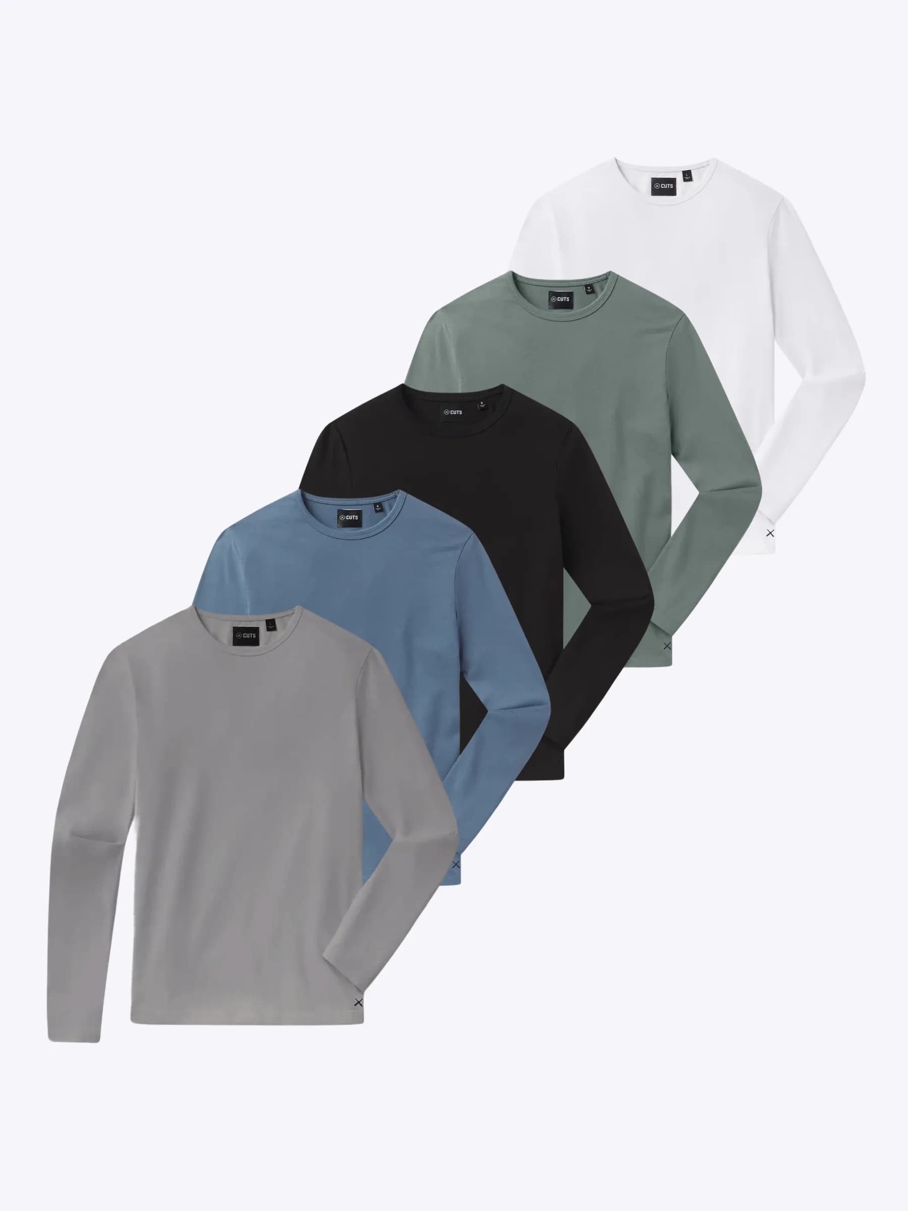 Forever Long Sleeve Tee 5-Pack