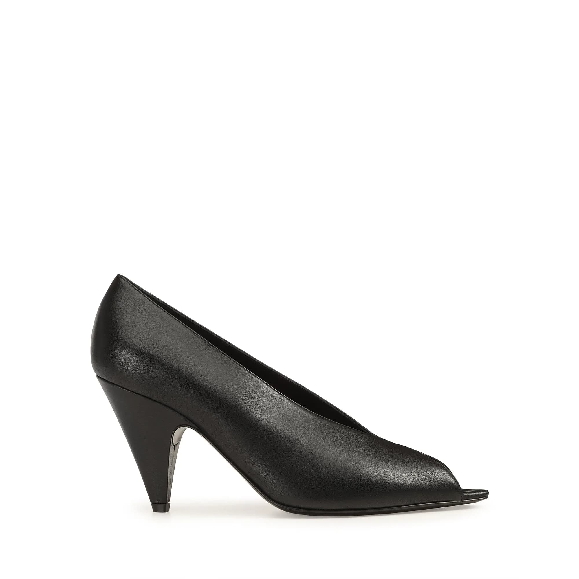 Beak Peep Toe Pump