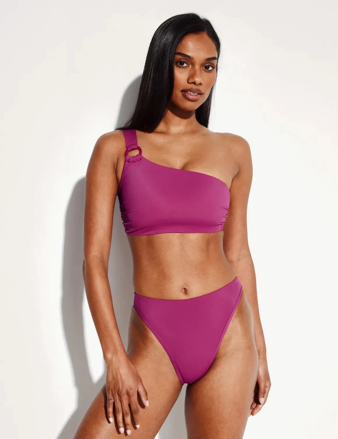 Sculpt One Shoulder Bikini Top - Last Call