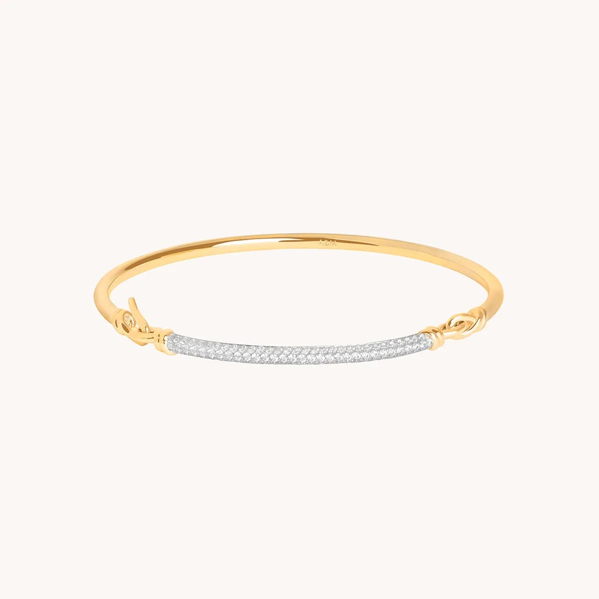 Pavé Knot Bangle
