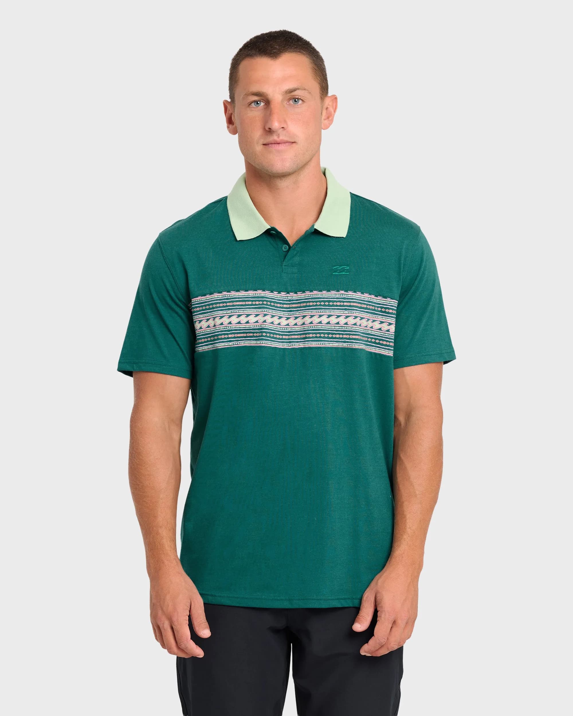 Steven Polo Shirt - Pacific